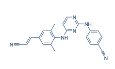 Rilpivirine结构式