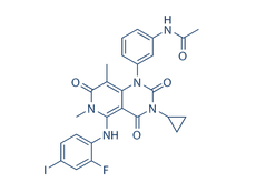 Trametinib (GSK1120212)结构式