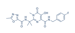 Raltegravir（MK0518)结构式