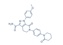 Apixaban结构式