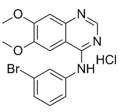 PD153035 Hcl (ZM 252868; AG 1517)结构式