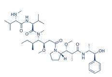 Monomethyl auristatin E (MMAE)结构式