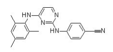 Dapivirine（TMC-120)结构式