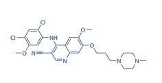 Bosutinib (SKI-606)结构式