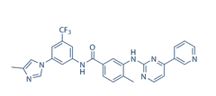 Nilotinib (AMN-107)结构式