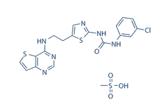 SNS-314 Mesylate结构式