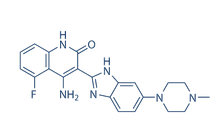 Dovitinib (TKI-258, CHIR-258)结构式