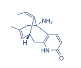 (-)-Huperzine A (HupA)结构式