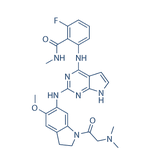 GSK1838705A结构式