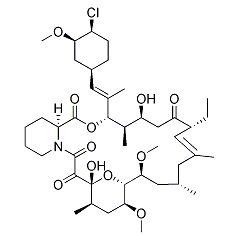 Pimecrolimus结构式