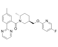 MK6096(Filorexant)结构式