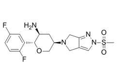 Omarigliptin(MK3102)结构式