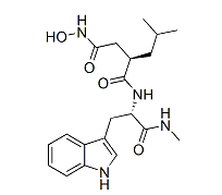 Ilomastat (GM6001, Galardin)结构式