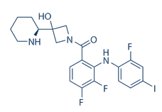 Cobimetinib (GDC-0973, RG7420)结构式