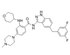 Entrectinib结构式