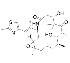 Ixabepilone (Azaepothilone B; BMS 247550)结构式