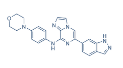 Entospletinib (GS-9973)结构式