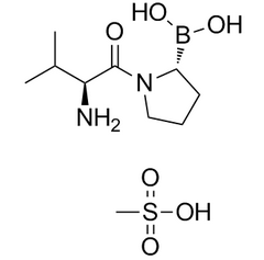 Talabostat mesilate(PT-100; Val-boroPro)结构式