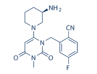 Trelagliptin(SYR-472)结构式