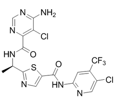 MLN 2480(BIIB-024)结构式