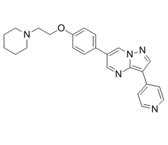 Dorsomorphin(Compound C; BML-275)结构式