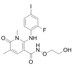 AZD8330(ARRY-424704; ARRY-704)结构式