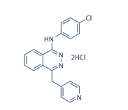 Vatalanib (PTK787; ZK-222584; CGP-79787)结构式