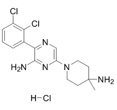 SHP099 (hydrochloride)结构式