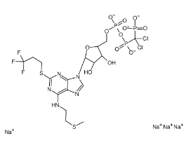 Cangrelor (AR-C69931)结构式