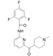 Lasmiditan (COL-144; LY573144)结构式