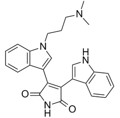 Bisindolylmaleimide I (GF109203X)结构式