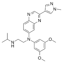 Erdafitinib (JNJ-42756493)结构式