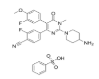 LSD1-IN-7 benzenesulfonate结构式