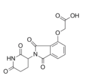 Thalidomide-O-COOH结构式