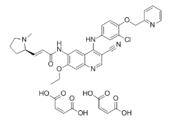 Pyrotinib dimaleate结构式