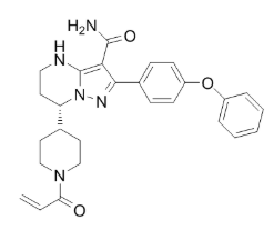 Zanubrutinib结构式