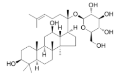 Ginsenoside C-K结构式