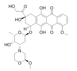 Nemorubicin结构式